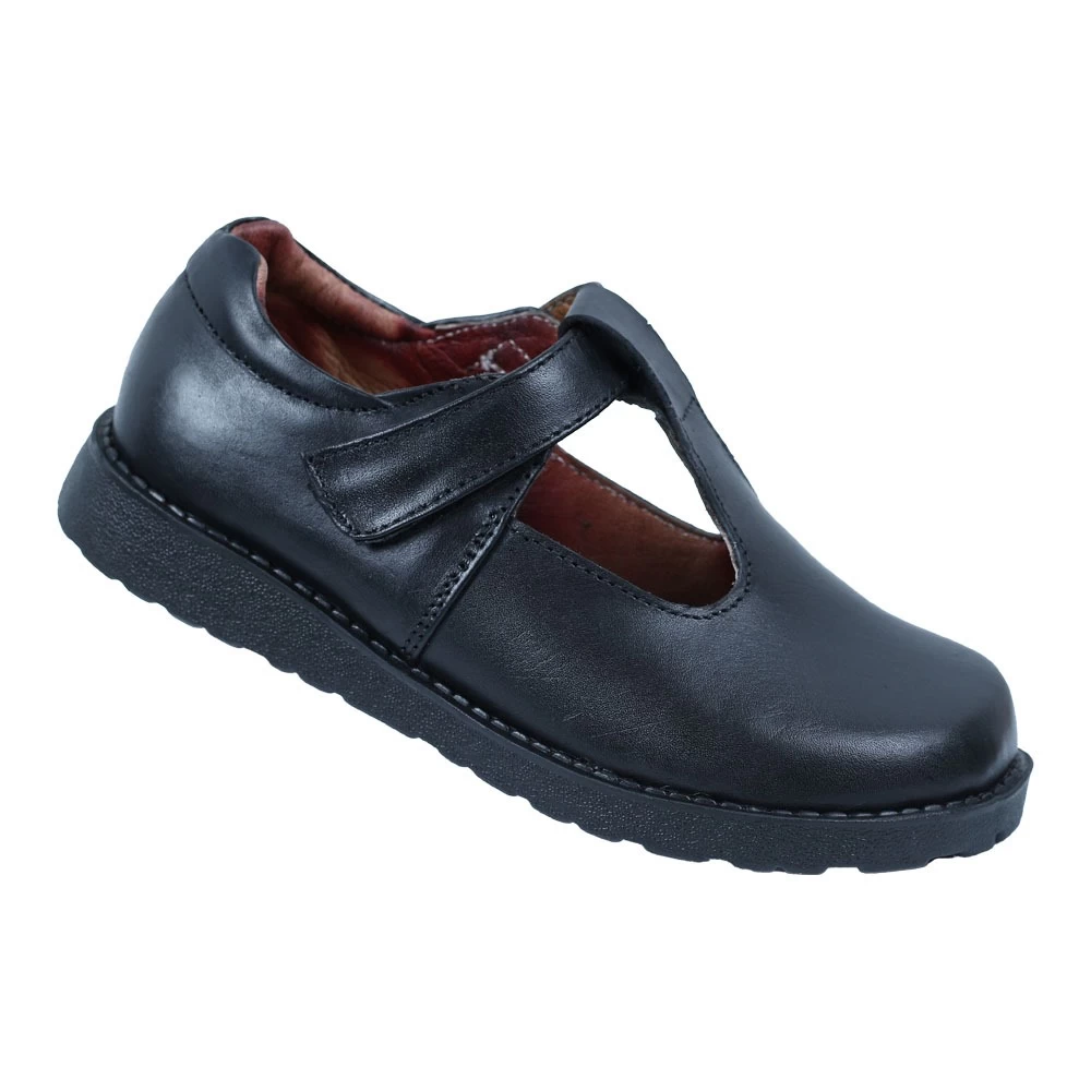 Classic Velcro School Shoes (617 J & R CH)