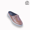 leather flat shoe