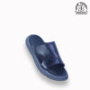 black leather sandal