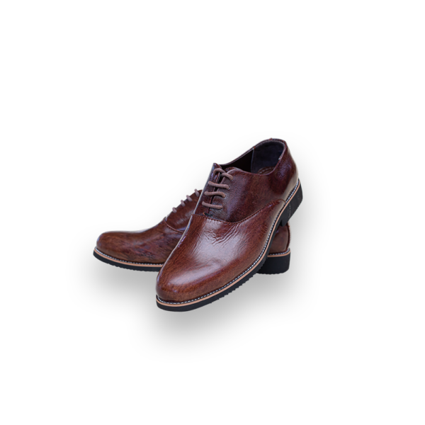 Prime Men Staff Shoe(Oxford Brown 001)
