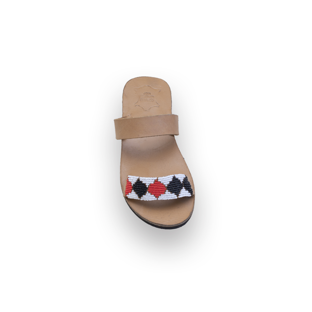 SHANGA9 DuoPattern Ladies Shanga Sandal - Image 1