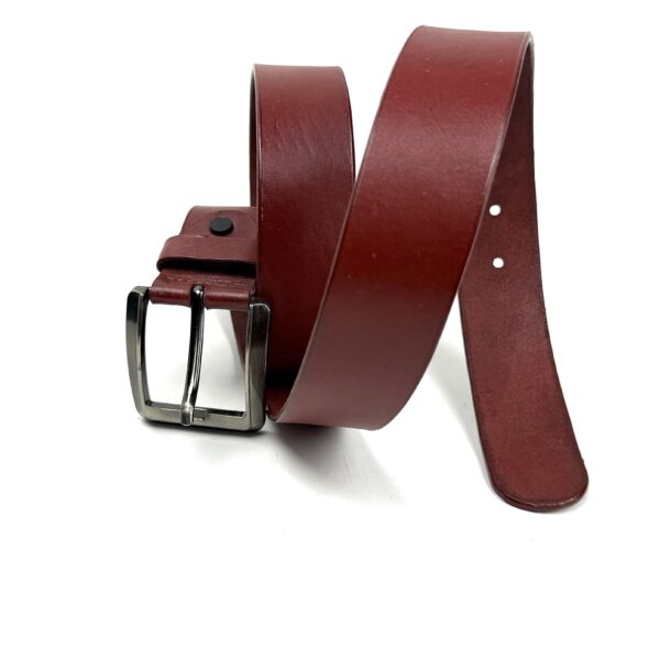 Verno Burgundy Belt